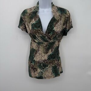 JKLA California Top Women L Floral Y2K Babydoll Fairy Grunge Coquette Whimsigoth